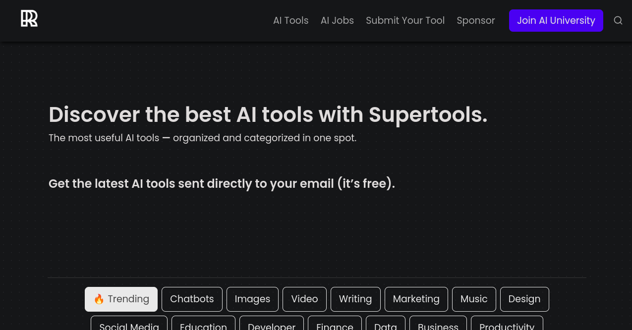 Supertools Home Page