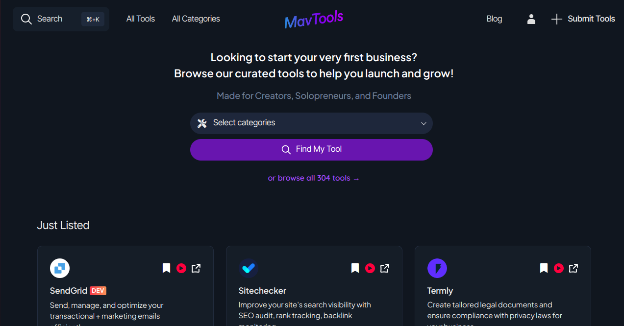 MavTools Home Page