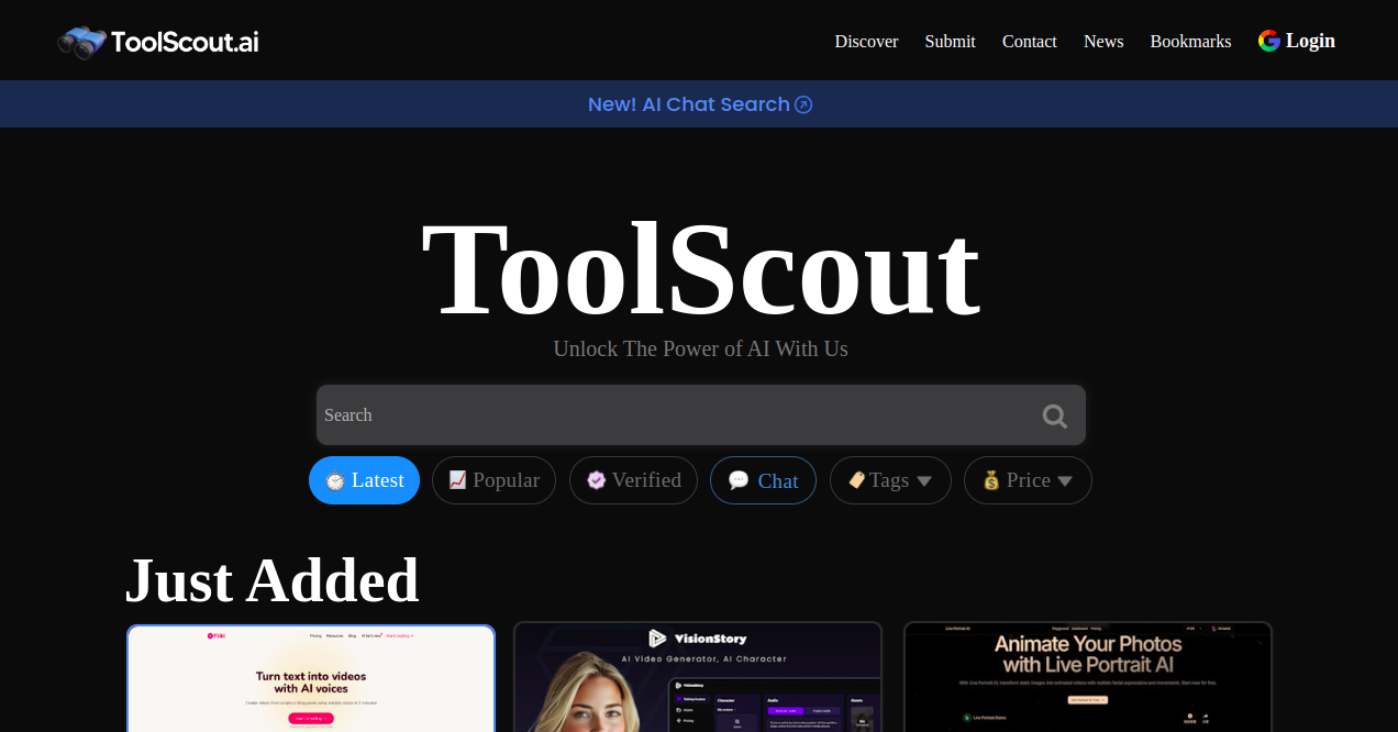 Tool Scout  Home Page