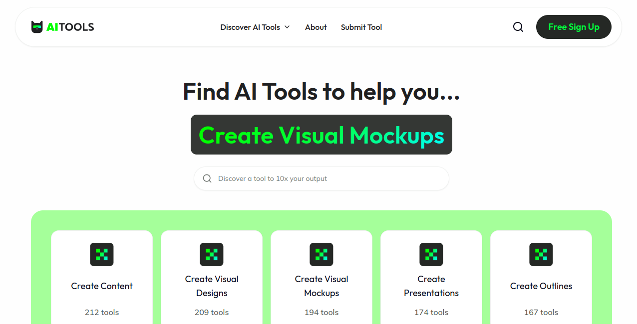  AI Tools Home Page